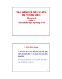 Bài giảng Vận hành và điều khiển hệ thống điện - Chương 4: Điều khiển điện áp trong hệ thống điện