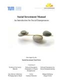 Social Investment Manual An Introduction for Social Entrepreneurs