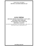 Giáo trình Bảo dưỡng và sửa chữa hệ thống phân phối khí - Nghề: Công nghệ ô tô (Cao đẳng) - CĐ Nghề Đà Lạt