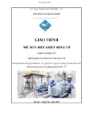 Giáo trình Điều khiển động cơ - Nghề: Cơ điện tử - CĐ Kỹ Thuật Công Nghệ Bà Rịa-Vũng Tàu