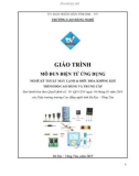 Giáo trình Điện tử ứng dụng - Nghề: Kỹ thuật máy lạnh và điều hòa không khí - CĐ Kỹ Thuật Công Nghệ Bà Rịa-Vũng Tàu