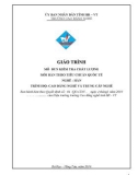 Giáo trình Kiểm tra chất lượng mối hàn theo tiêu chuẩn quốc tế - Nghề: Hàn - CĐ Kỹ Thuật Công Nghệ Bà Rịa-Vũng Tàu