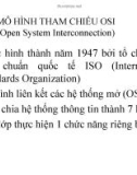 Bài giảng môn học Truyền số liệu: Chương 1.3 - CĐ Kỹ thuật Cao Thắng