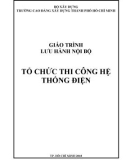 Giáo trình Tổ chức thi công hệ thống điện