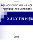 Bài giảng Xử lý tín hiệu số - Chương giới thiệu