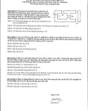 Đề thi học kỳ 2 năm học 2015 - 2013 môn Biến đổi năng lượng điện cơ