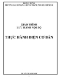 Giáo trình Thực hành điện cơ bản: Phần 1