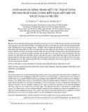 Chẩn đoán hư hỏng trong kết cấu tấm sử dụng phương pháp năng lượng biến dạng kết hợp với thuật toán di truyền