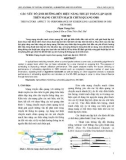 Các yếu tố ảnh hưởng đến hiệu năng thuật toán lập lịch trên mạng chuyển mạch chùm quang OBS