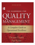 Ebook The handbook for quality management: A complete guide to operational excellence - Part 1