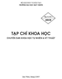 Tạp chí Khoa học: Số 1/2019