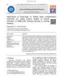 Application of fuzzy-logic to design fuzzy compensation controller for speed control system to reduce vibration of CBШ-250T drilling machine in mining industry