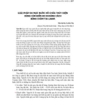 Giải pháp đo mực nước hồ chứa thủy điện dùng cảm biến đo khoảng cách bằng chùm tia laser