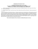 SUPPLEMENT DATED JANUARY 11, 2013, TO THE STATEMENT OF ADDITIONAL INFORMATION FOR CLASS A SHARES, CLASS C SHARES, CLASS Y SHARES, AND CLASS I SHARES, DATED APRIL 30, 2012