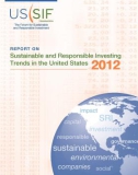 Sustainable and Responsible Investing Trends in the United States 2012