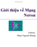 Giới thiệu về Mạng Nơron