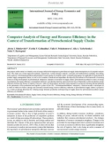 Computer analysis of energy and resource efficiency in the context of transformation of petrochemical supply chains