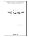 Bài giảng Vận hành và điều khiển hệ thống - ĐH Sư Phạm Kỹ Thuật Nam Định