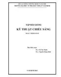 Bài giảng Kỹ thuật chiếu sáng - ĐH Sư Phạm Kỹ Thuật Nam Định