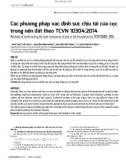 Các phương pháp xác định sức chịu tải của cọc trong nền đất theo TCVN 10304: 2014