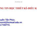 Bài giảng Ứng dụng tin học thiết kế - điều khiển – ThS. Nguyễn Tấn Phúc