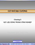 Bài giảng Cơ khí đại cương: Chương 2 - ĐH Bách Khoa Hà Nội