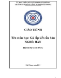 Giáo trình Gá lắp kết cấu hàn (Nghề: Hàn) - CĐ Công nghiệp Hải Phòng