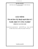 Giáo trình Kỹ thuật mạch điện tử 2 (Nghề: Điện tử công nghiệp) - CĐ Công nghiệp và Thương mại