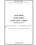 Giáo trình Lạnh cơ bản (Nghề: Kỹ thuật máy lạnh và điều hòa không khí) - CĐ Công nghiệp và Thương mại