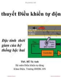 Bài giảng Lý thuyết điều khiển tự động: Bài 6 - ThS. Đỗ Tú Anh