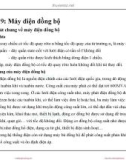 Bài giảng Mạch điện tử - Chương 9: Máy điện đồng bộ