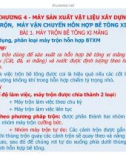 Bài giảng Máy xây dựng: Chương 4 - Nguyễn Hữu Chí