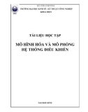 Tài liệu học tập Mô hình hóa và mô phỏng hệ thống điều khiển