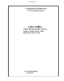 Giáo trình Thực hành Nguội cơ bản (Nghề: Cơ điện nông thôn) - Trường CĐ Cộng đồng Lào Cai