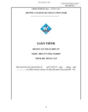 Giáo trình mô đun Kỹ thuật điện tử (Nghề Điện tử công nghiệp - Trình độ trung cấp) – CĐ Kỹ thuật Công nghệ BR–VT