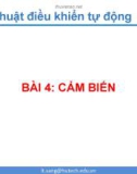 Bài giảng Kỹ thuật điều khiển tự động: Bài 4 - Trường ĐH Công nghiệp TP.HCM