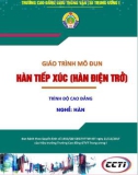 Giáo trình Hàn tiếp xúc (Nghề Hàn - Trình độ Cao đẳng) - CĐ GTVT Trung ương I