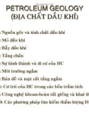 Bài giảng Địa chất dầu khí - Chương 1: Nguồn gốc và tính chất dầu khí