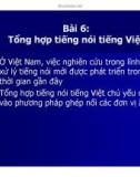 Xử lý tiếng nói - Speech Synthesis for Vietnamese