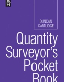 Ebook Quantity surveyor's pocket book (First edition): Part 1