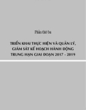 Tài liệu Kế hoạch hành động trung hạn giai đoạn 2017-2019 của ngành Tài chính triển khai thực hiện Chiến lược Tài chính đến năm 2020: Phần 2