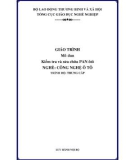 Giáo trình Kiểm tra và sửa chữa PAN ôtô (Nghề: Công nghệ ô tô - Trung cấp) - Tổng cục giáo dục nghề nghiệp