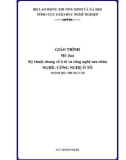 Giáo trình Kỹ thuật chung về ô tô và công nghệ sửa chữa (Nghề: Công nghệ ô tô - Trung cấp) - Tổng cục giáo dục nghề nghiệp