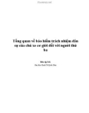 Tài liệu Tổng quan về bảo hiểm trách nhiệm dân sự của chủ xe cơ giới đối với người thứ ba - ĐH Kinh tế Quốc dân