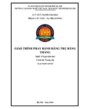 Giáo trình Phay bánh răng trụ răng thẳng (Nghề: Cắt gọt kim loại - Trung cấp) - Trường CĐ nghề Việt Nam - Hàn Quốc thành phố Hà Nội