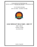 Giáo trình Kỹ thuật điện - điện tử (Nghề: Cơ điện tử - Cao đẳng): Phần 1 - Trường CĐ nghề Việt Nam - Hàn Quốc thành phố Hà Nội