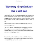 Tập trung vào phân khúc nhà ở bình dân