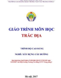 Giáo trình Trắc địa (Nghề Xây dựng cầu đường – Trình độ cao đẳng) – Trường CĐ GTVT Trung ương I