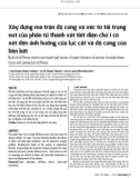 Xây dựng ma trận độ cứng và véc tơ tải trọng nút của phần tử thanh vát tiết diện chữ I có xét đến ảnh hưởng của lực cắt và độ cứng của liên kết