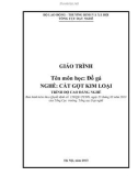 Giáo trình Đồ gá (Nghề: Cắt gọt kim loại - Cao đẳng) - Tổng cục dạy nghề